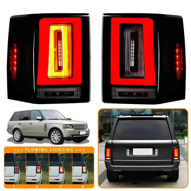 

For Range Rover Vogue 2010 2011 2012 Smoke Red Tail Light Brake Taillight Car Lamps L322 LED Rear Lights LR010773 LR031755