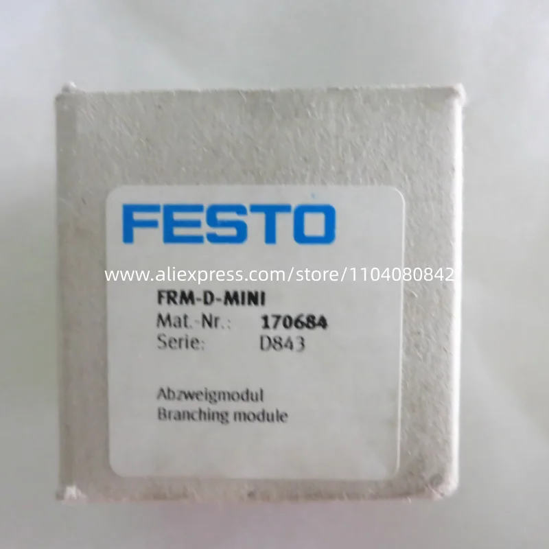 

Новый оригинальный Festo valve FRM-D-MAXI 170686