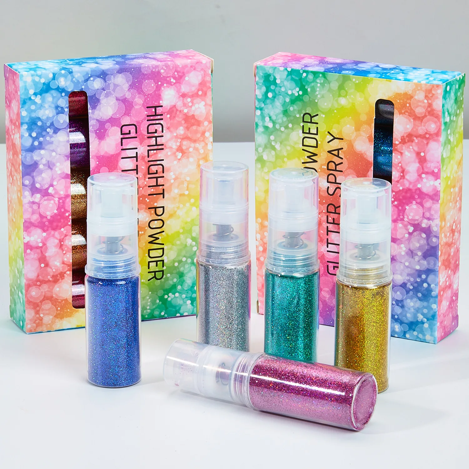 Mica Powder Colorant - Multi-Color Body Powder Spray – Fine