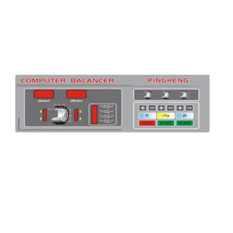 Various Models Of Tire Balancing Machine Key Board Dynamic Balancing Instrument Touch Switch Control Panel Display