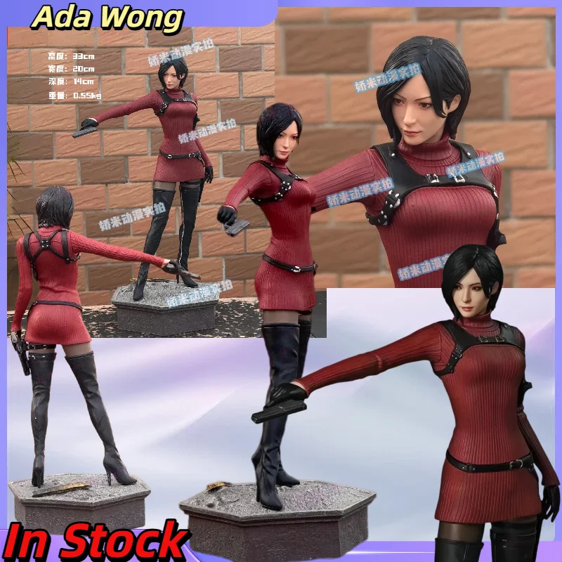 Em Estoque: Nova Estátua Colecionável GK da Aida Wang (1/6) - Modelo Artesanal da Caçadora de Zumbis da Tia Wang - Ornamento de Brinquedo da Moda