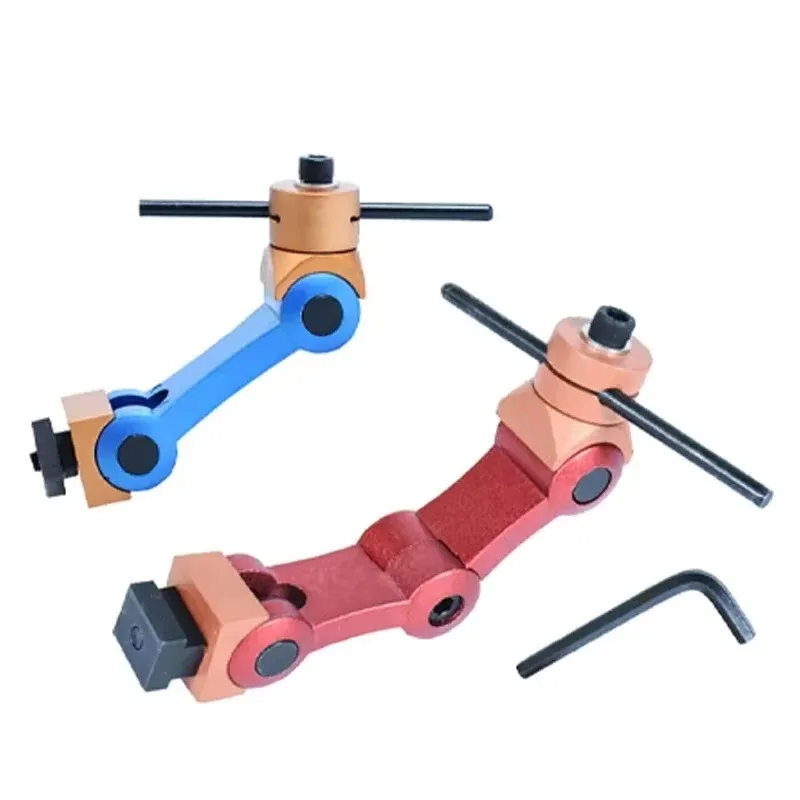 M10 M12 M16 Universal Adjustable CNC Mill Machine Work Piece Stop Positioner For Lathe Workpiece Multi Function Locator Tool