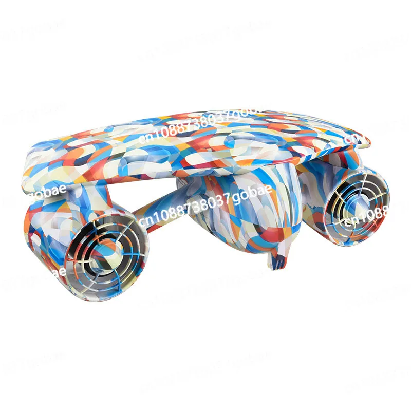 

Underwater booster, universal electric floating board surfboard graffiti color scheme