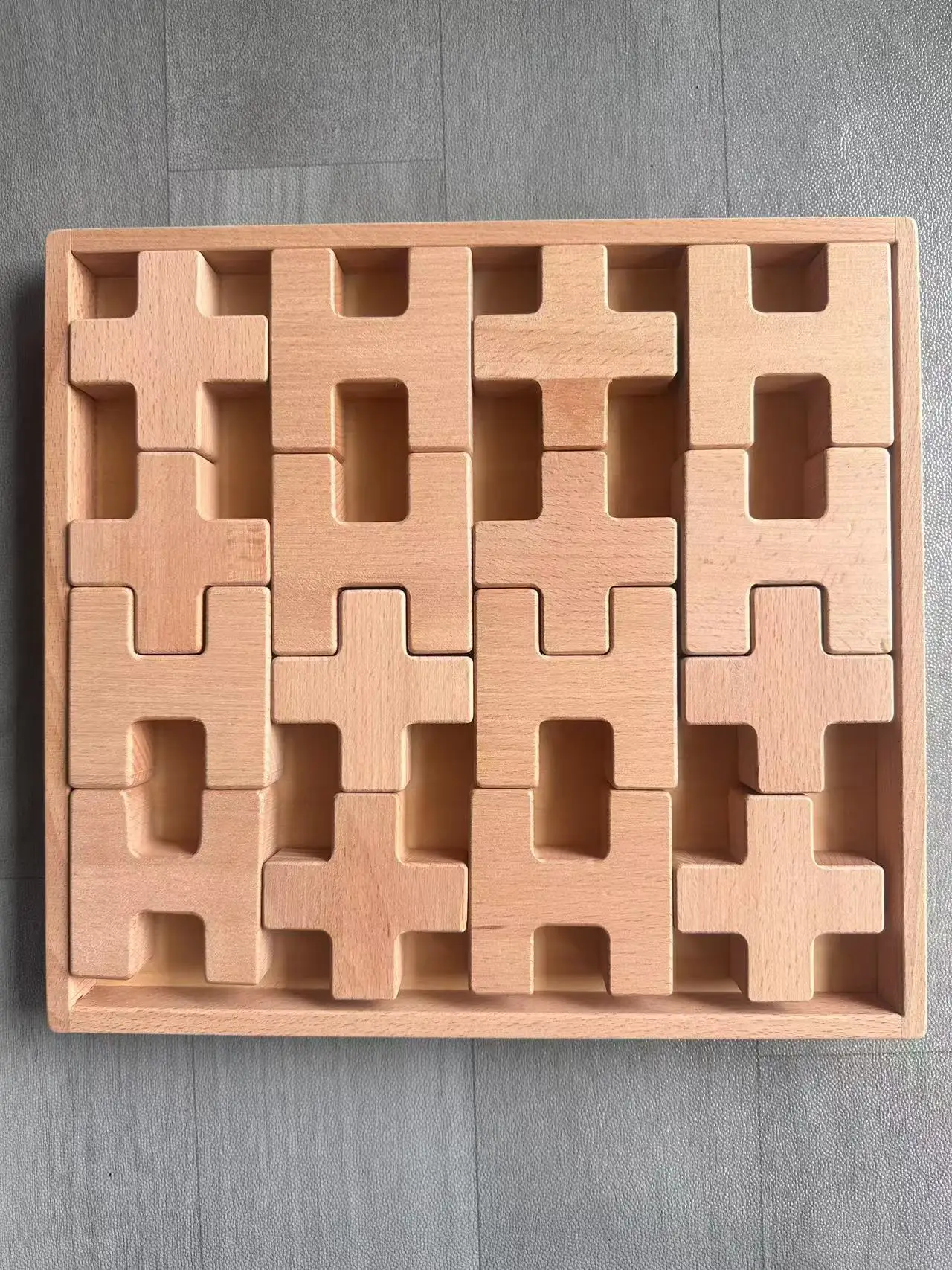 Houten bouwstenen set stapelen kasteelspeelgoed met transparante blokjes regenbooghout bomen dieren giraffe voor kinderen
