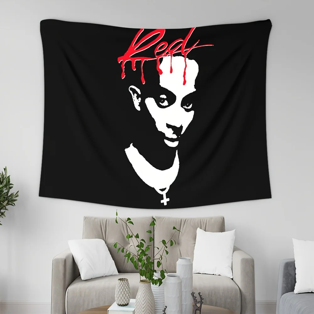 1pc Music Rap Punk Tapestry, Hip Hop Rock Wall Hanging Decor for Room Dorm Music Lovers