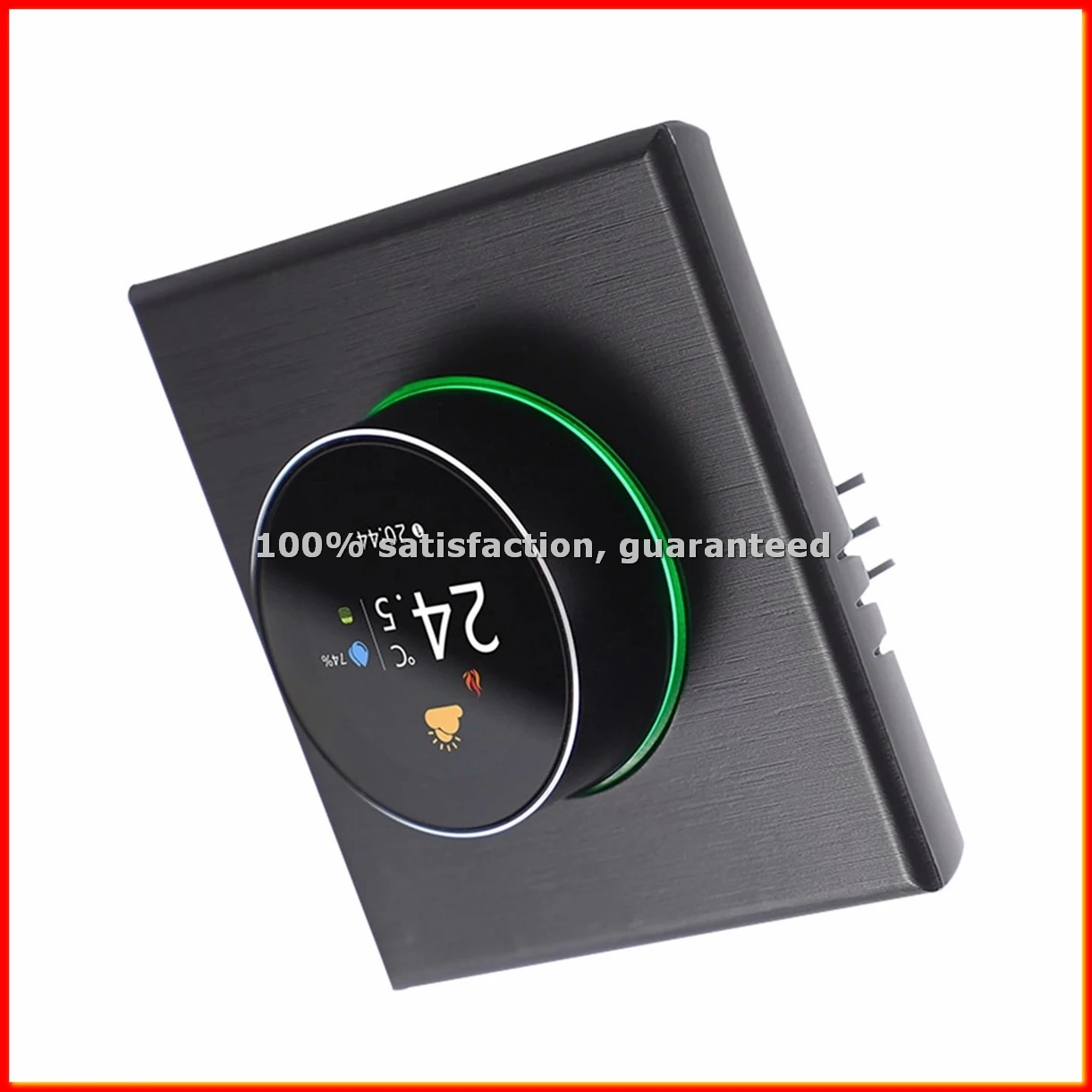 

WiFi-термостат с программируемым управлением на неделю, кнопочное управление/управление через мобильное приложение/голосовое управление - BCBW