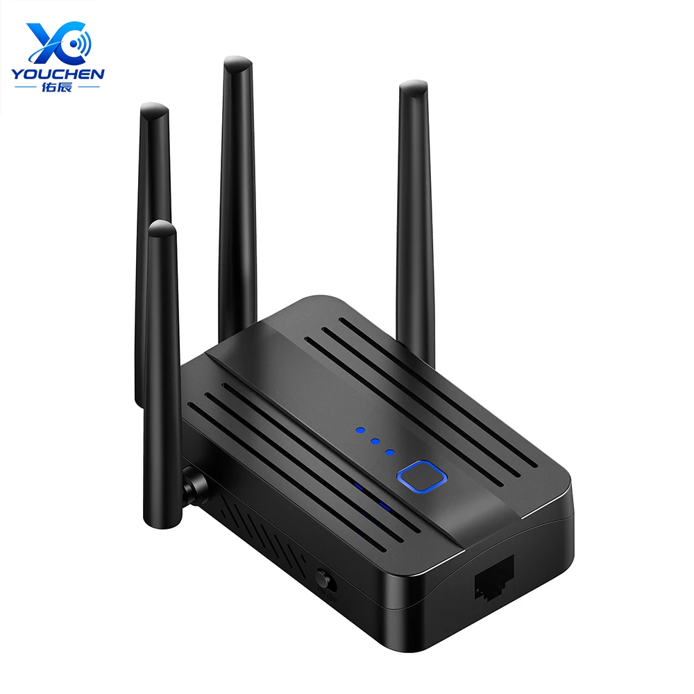 1200Mbps WiFi Repeater Dual Band Signal Extender 2.4G/5GHz Wi-Fi 802.11ac Gigabit Amplifier Router Long Range Signal Booster