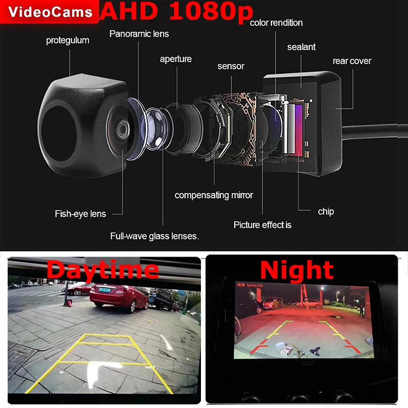 Starlight Night Camera 170 Degree HD Auto Rear View Car Back Reverse Fish Eye Garagem Parking Assistance cámara marcha atrás Cam