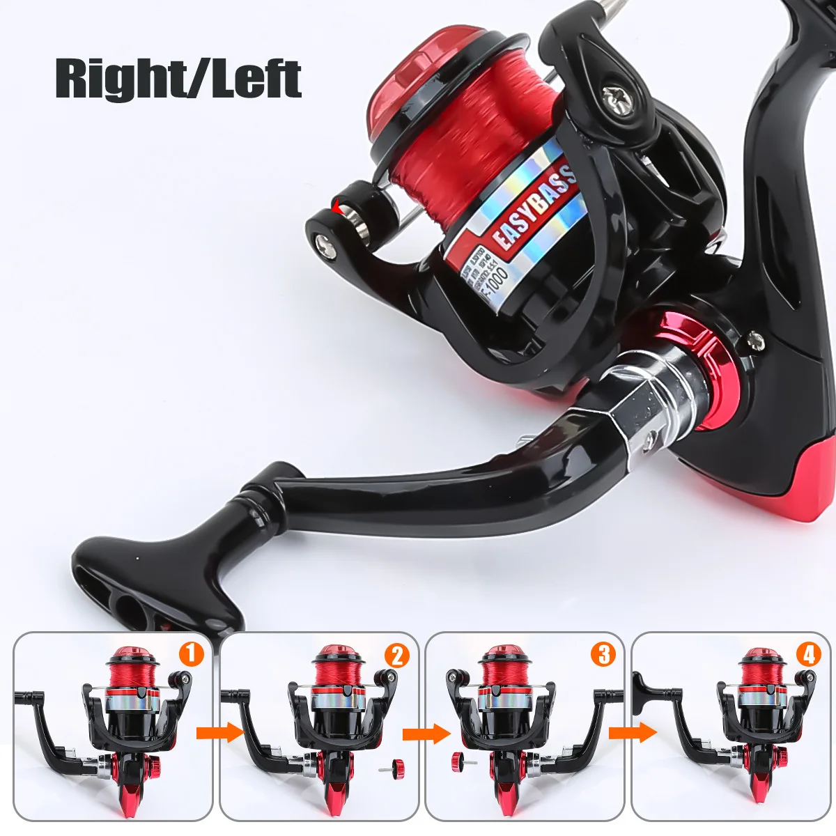 moulinet-spinning-mf-noir-et-rouge-rapport-de-transmission-55-1-bobine-metallique-moulinet-de-peche-longue-portee-pour-leurres-eau-salee-et-eau-douce-equipement-de-peche