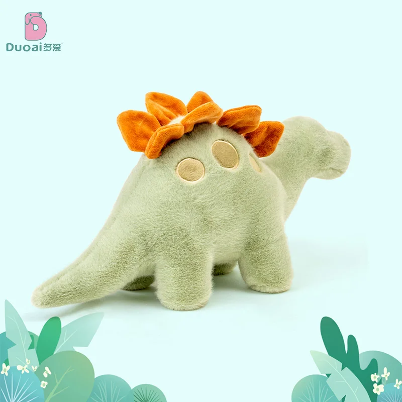 New Kawaii Simulation Animal Plush Doll Jurassic Dinosaur Sword-backed Dragon Polar Bear Butterfly Soft Stuffed Toys Kids Gifts