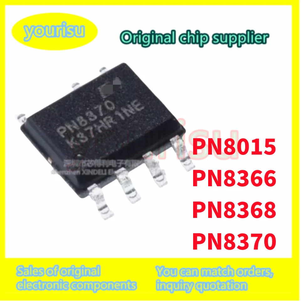 5Pcs PN8015SSC-R1D PN8015 PN8366SSC-R1M PN8366 PN8368SSC-R1E PN8368 PN8370SSC-R1H PN8370 SSC-R1 SMD Power Management IC SOP-7