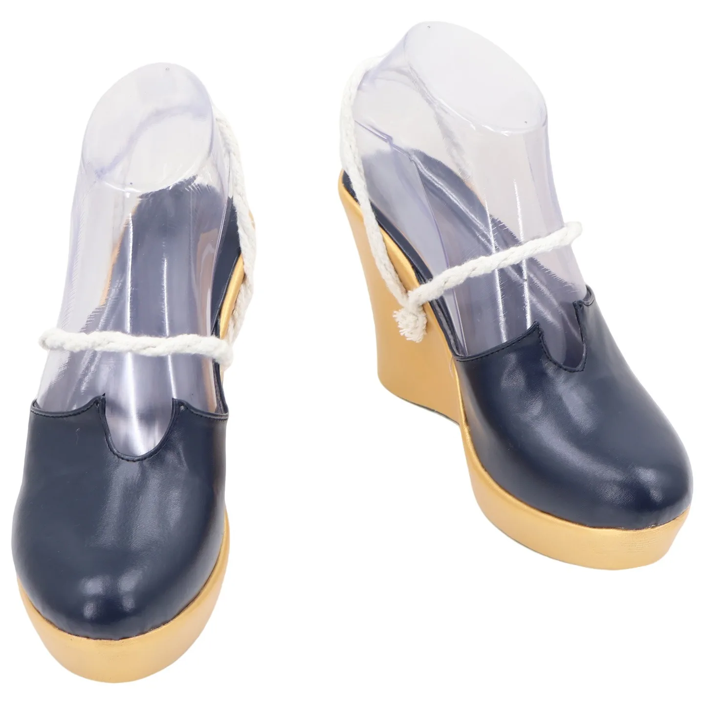 Game Arknights Shu Cosplay Shoes Black Slippers Cosplay prop Accessories Halloween Carnival Boots Custom Made