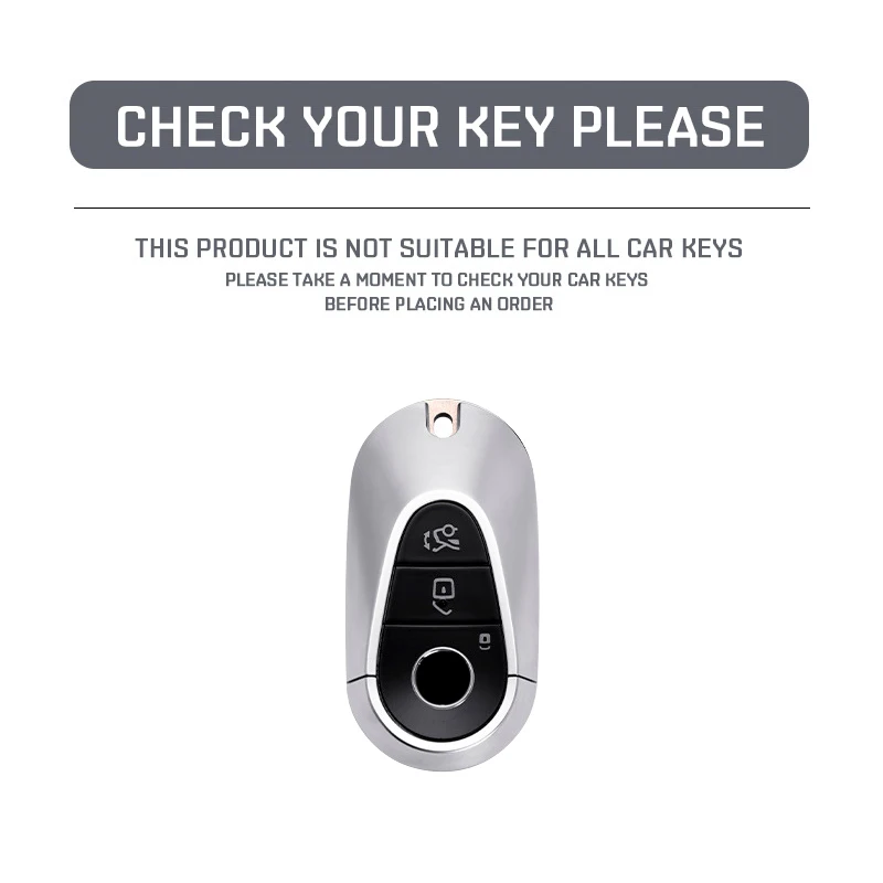 Soft TPU Car Key Case Cover For Mercedes Benz C E S Class GLC W206 W223 W214 E300 C260 C300 S450 S500 S400 keyless Accessories