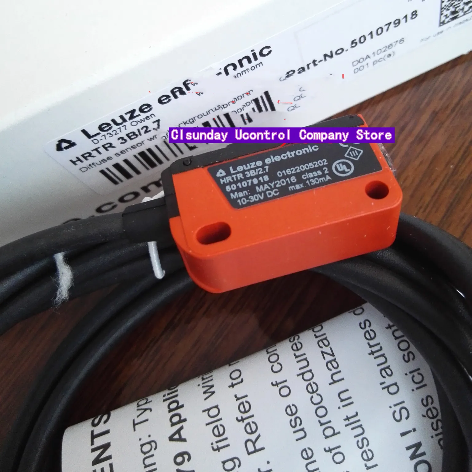 

New original LEUZE photoelectric switch Diffuse reflection type sensor HRTR 3B/2.7