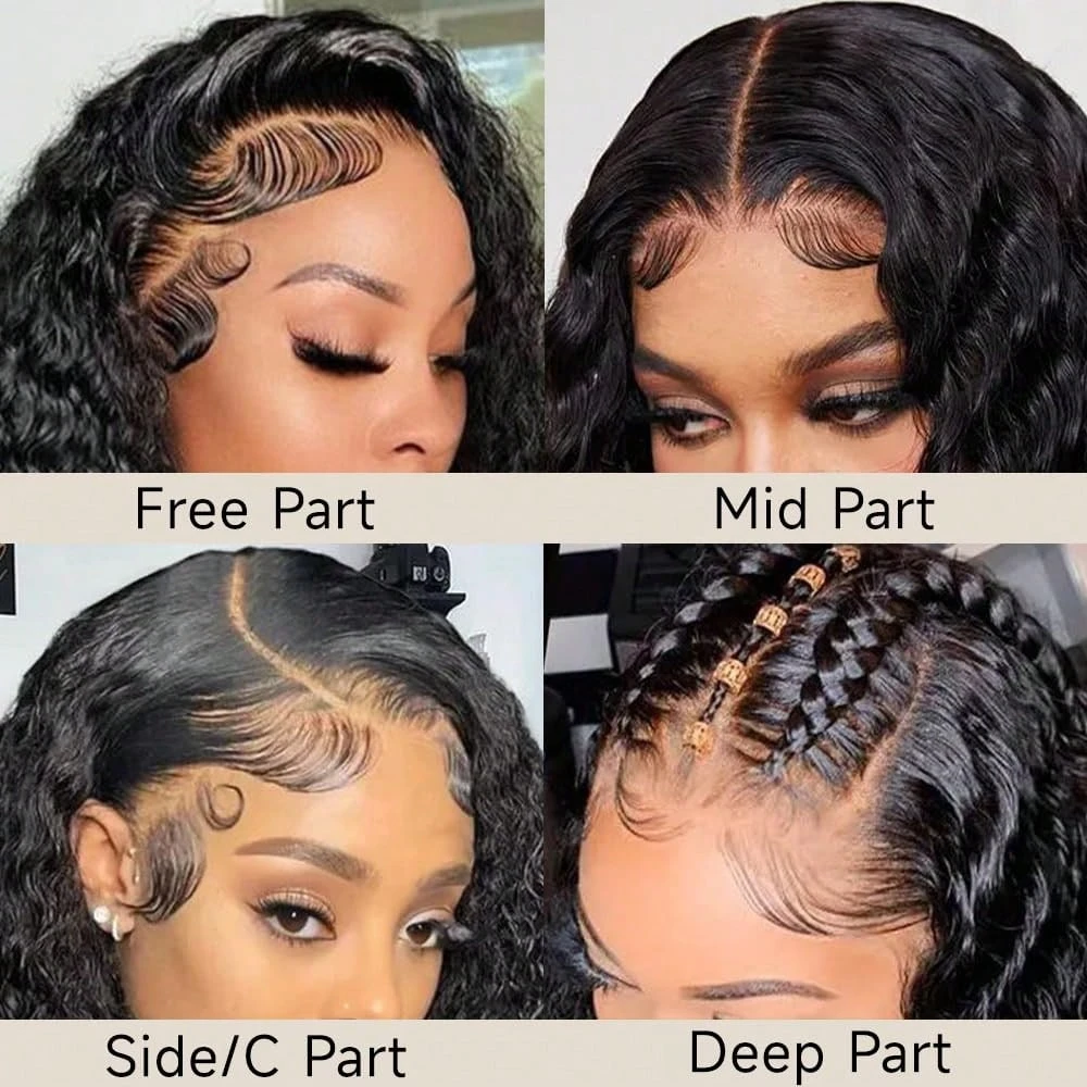 30 40 inch Water Wig Human Hair Wigs HD Lace Wig 13x6 Lace Frontal Wig Deep Wave Water Wave Cheap Wigs On Sale For Women Choice
