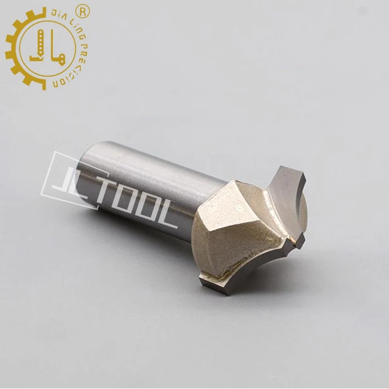 CNC Open End Carving Bit 2 Flute Carbide End Mill 6mm Tideway Open End Router Bit