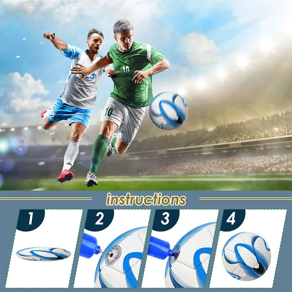 2025 Size5 كرة القدم الرياضية بولي Leather الجلود القياسية كرات القدم في الهواء الطلق داخلي الشباب الكبار تدريب كرة القدم هدايا للأطفال