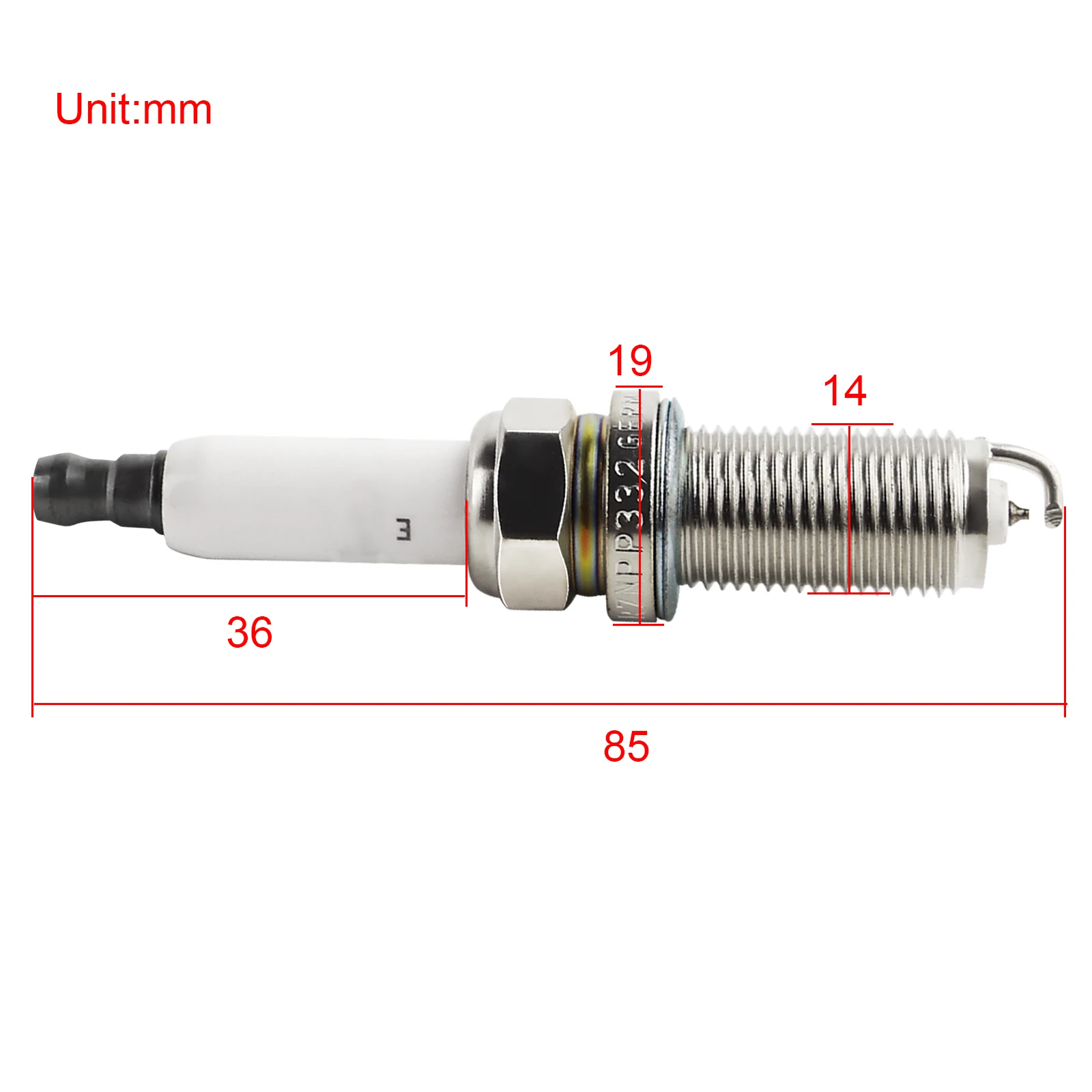 6pcs Platinum Spark Plug FR7NPP332 12122158253 for BMW 128i 325i 528xi Z4 X3 X5 E30 E60 E70 E83 E85 E86 E89 E90 E91 1 3 5 Series