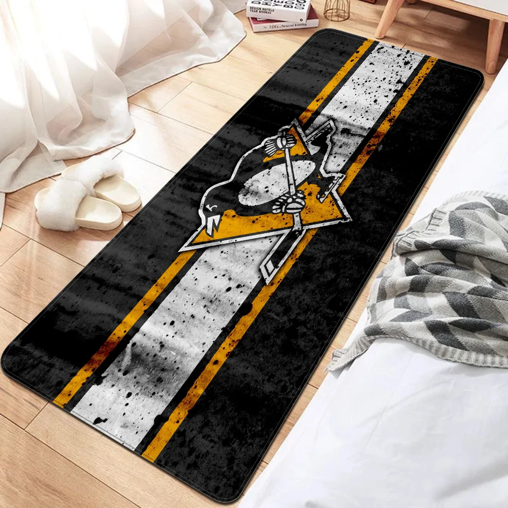 Ice Hockey Sports Door Mat Washable Non-Slip Living Room Sofa Chairs Area Mat Kitchen Toilet Rug