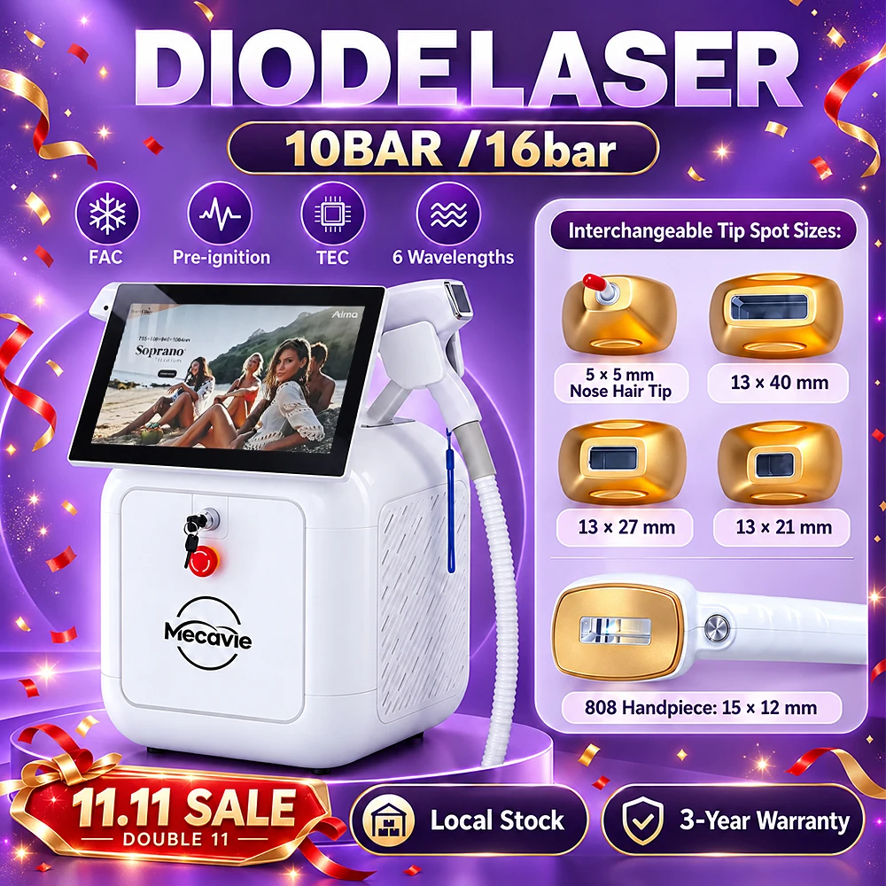 Professional 5000w Soprano Diode Laser Hair Removal 5 Waves 830/940/755/1064/808nm CE Certificate Alexandrite Device Permanent