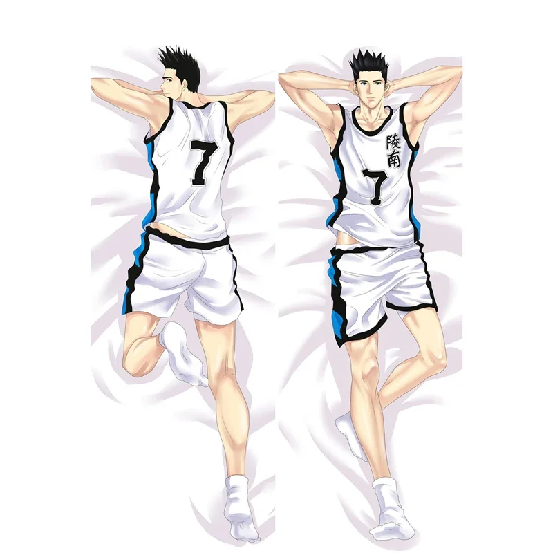 

Anime Slam Dunk Akira Sendoh Dakimakura Pillow Case Soft Hugging Body Waifu Bedding Decor Otaku Gifts