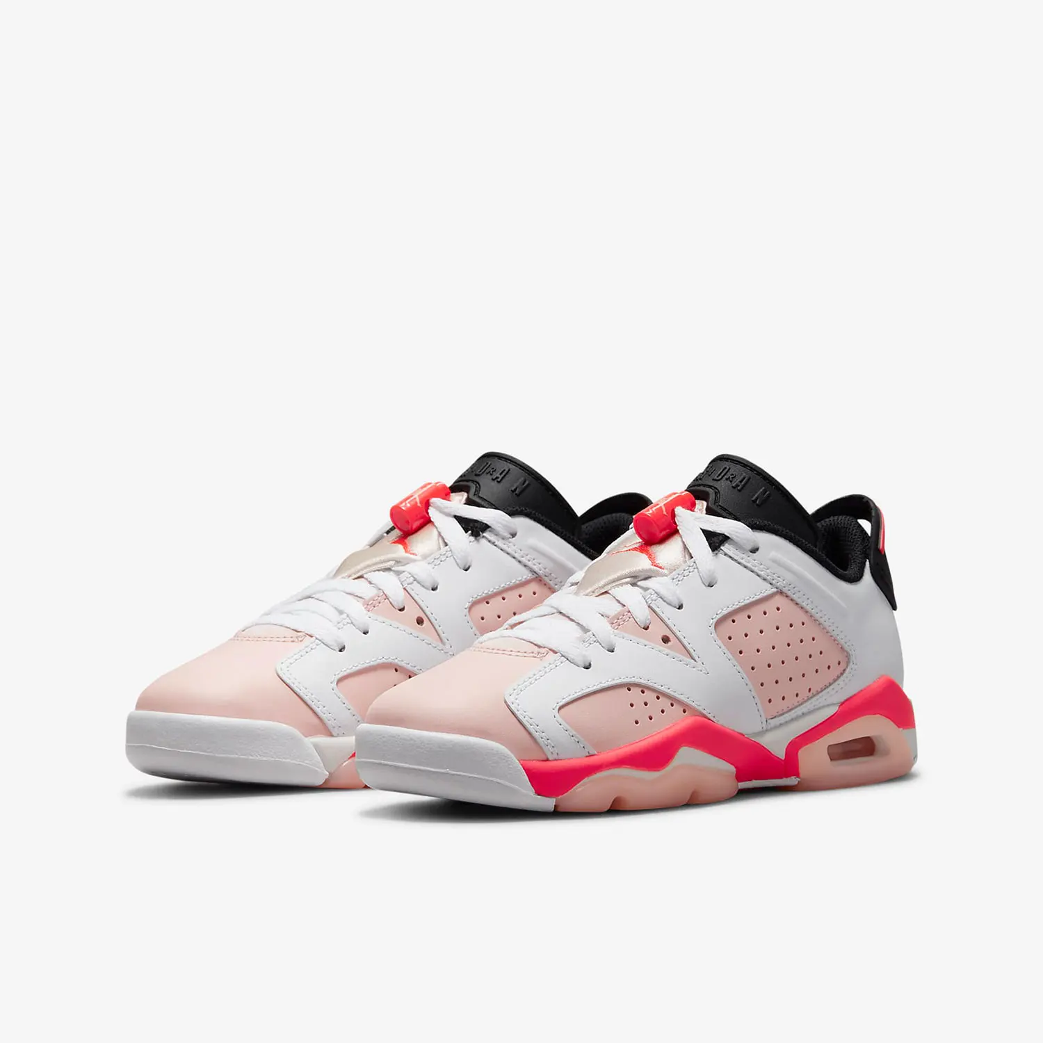 Zapatillas de baloncesto Nike genuinas JORDAN 6 LOW AJ6 GS para mujer grandes para niños 768878-102