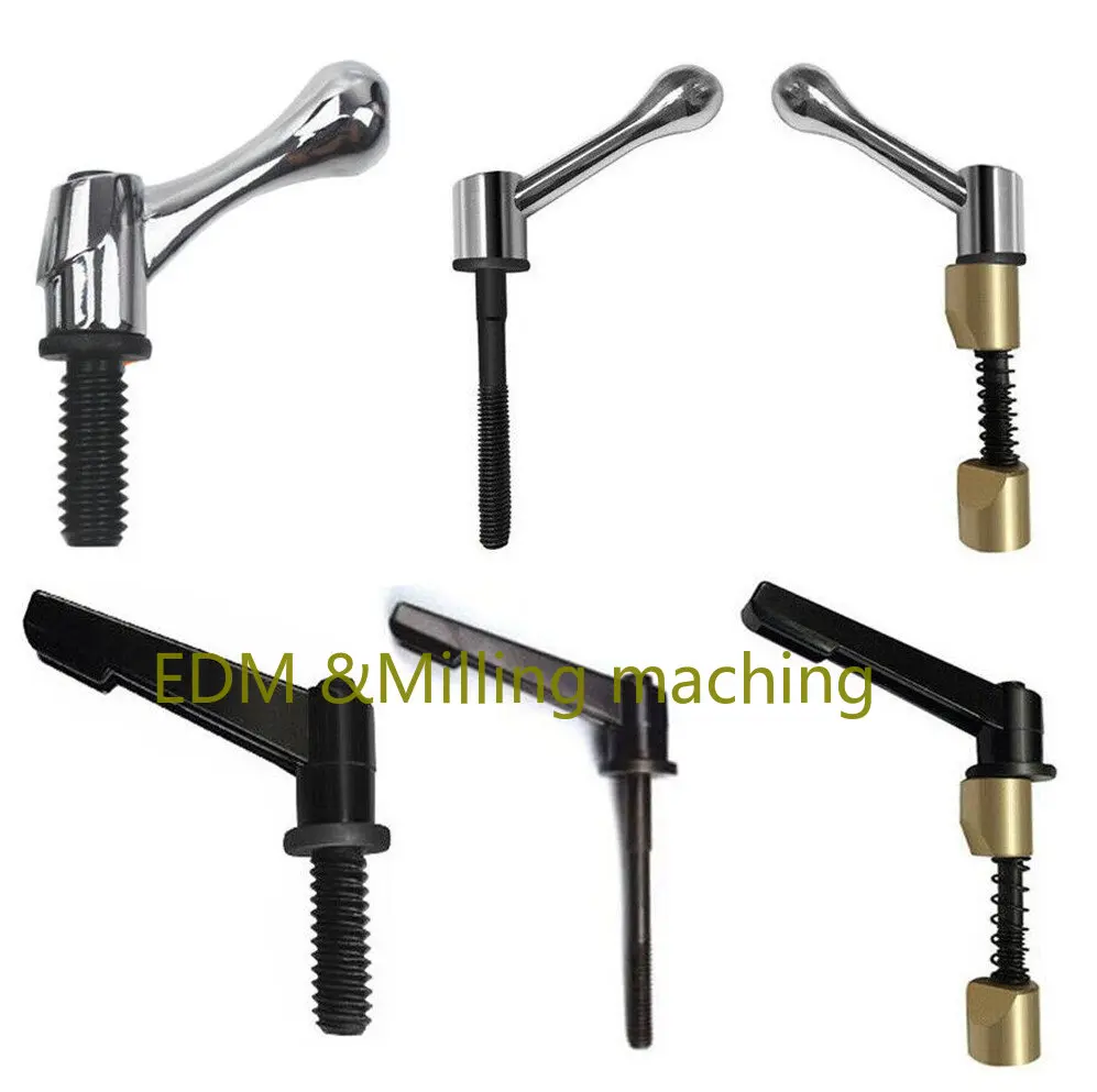 1pcs CNC Milling Machine Table Lock Bolt Handle Vertical Fit For Bridgeport Mill Tool