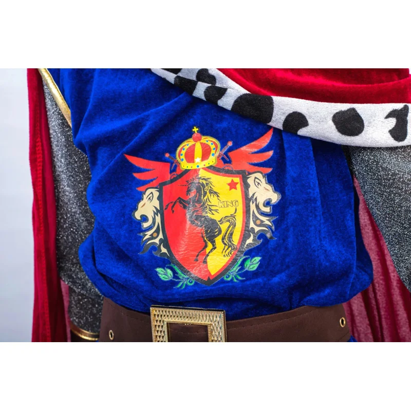 أزياء الأطفال النبيلة في العصور الوسطى وعصر النهضة الأمير الملك آرثر للأولاد، أزياء تنكرية لحفلات الهالوين بوريم