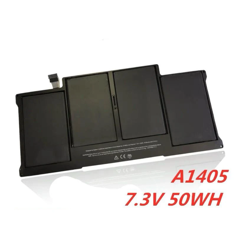 

7.3V 50Wh/6700mah A1405 Laptop Battery for Apple MacBook Air 13" A1466 A1369 A1377 A1496 MC503 MC504 MC965 MC966LL/A MD760CH/A