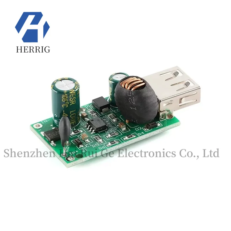

5V2AUSB electric vehicle mobile phone charging module DC12-80V to 5V voltage-reducing board for instrumentation and equipment