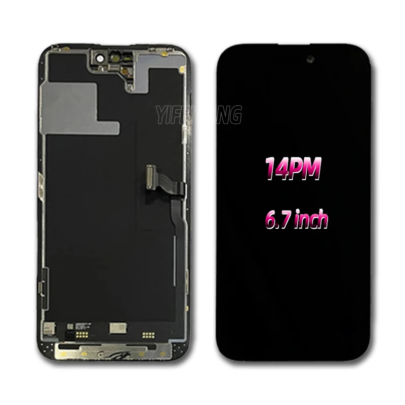 Zespół digitizera z wyświetlaczem LCD, 100% oryginalny ekran dla iPhone 14 Plus,14 Pro Max,14 P hurtownie