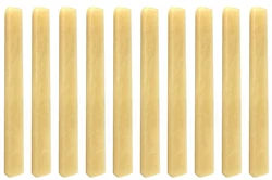 10x UNBLEACHED BONE Saddle for Classical Guitar 80x3x9mm Luthier Builder Nut Bridge DIY