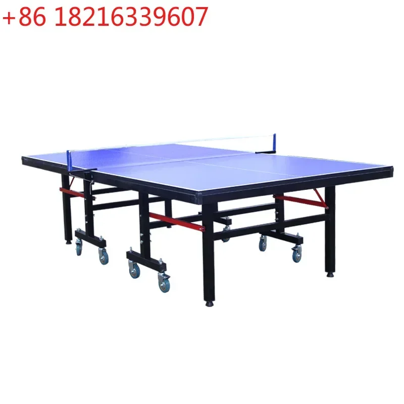 Table tennis table indoor and outdoor table tennis  foldable grid training movable
