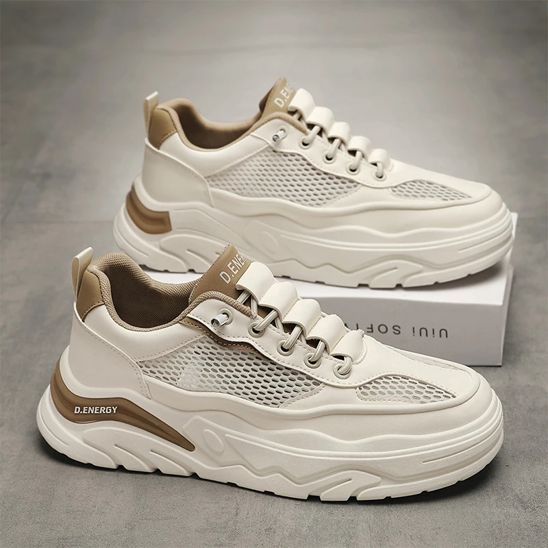 

Men's casual shoes four season fashion thick sole outdoor anti slip comfortable versatile breathable wear-resistant casual shoes