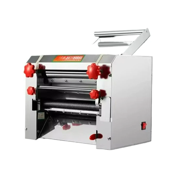 Commercial Automatic Noodle Machine Electric Pasta Maker 2-in-1 Thickness Adjustable 0.5-25mm Multi-functional Rolling Machine