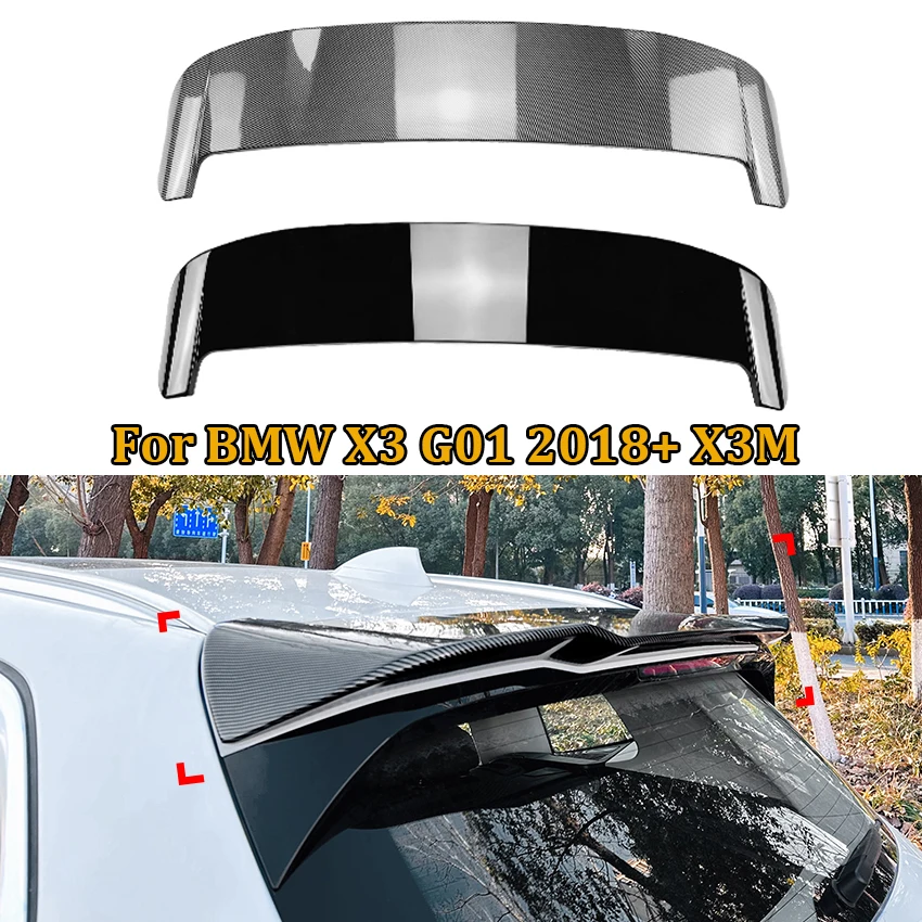 

Top Tail Tailgate Splitter Lip Wind Spoiler For BMW X3 G01 2018+ X3M Trunk Top Wings Lip Tail Spoiler Wing Exterior Modification