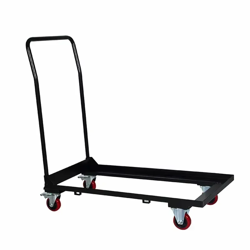 500kg Heavy Duty Folding Chair Trolley for Warehouse Storage Stacking Hotel Event Wedding Banquet Camping