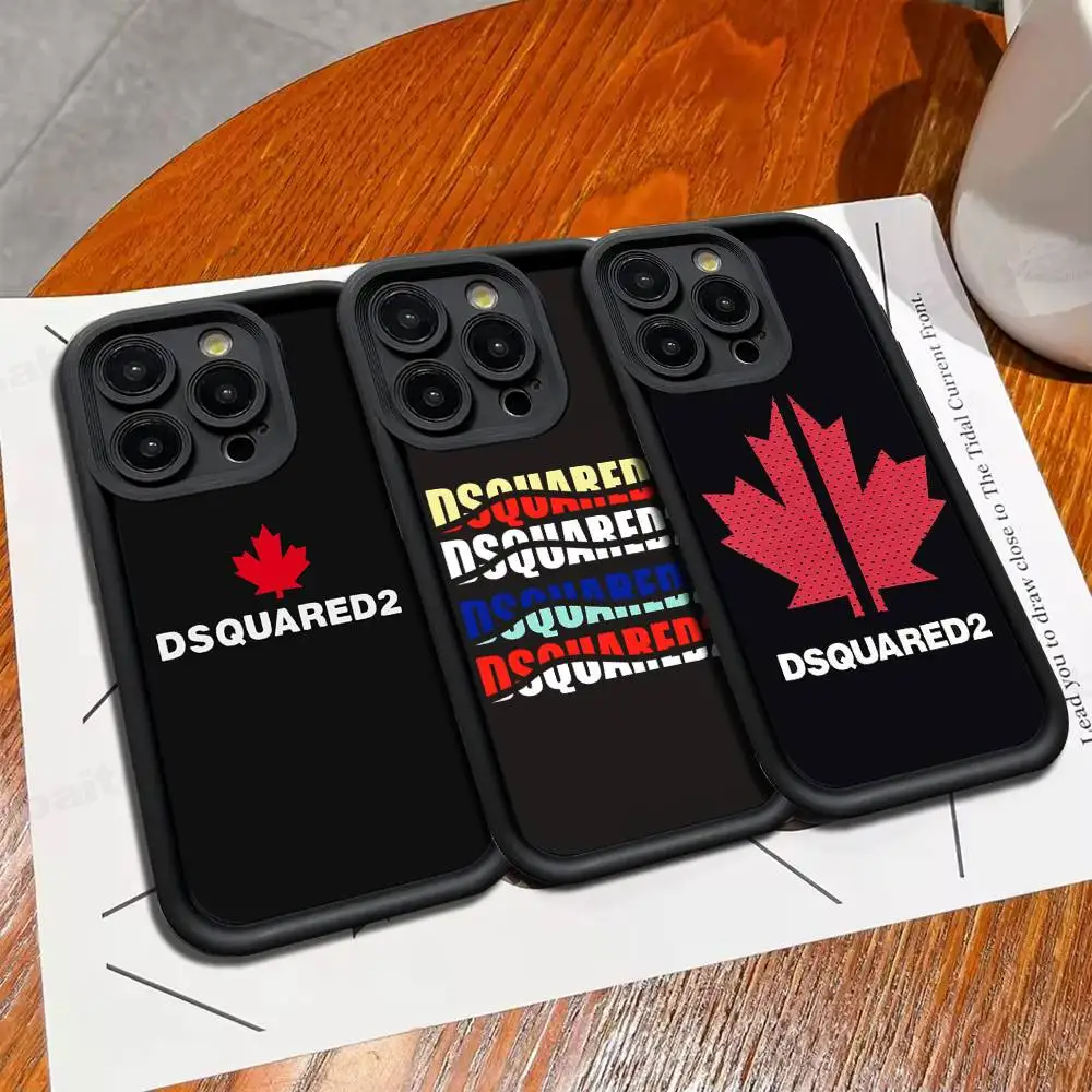 Дизайнерский чехол для телефона D-D-dsquared 2S для IPhone 16, 15, 14 Plus, 13, 12, 11, 17 Pro Max Pro, мягкий чехол