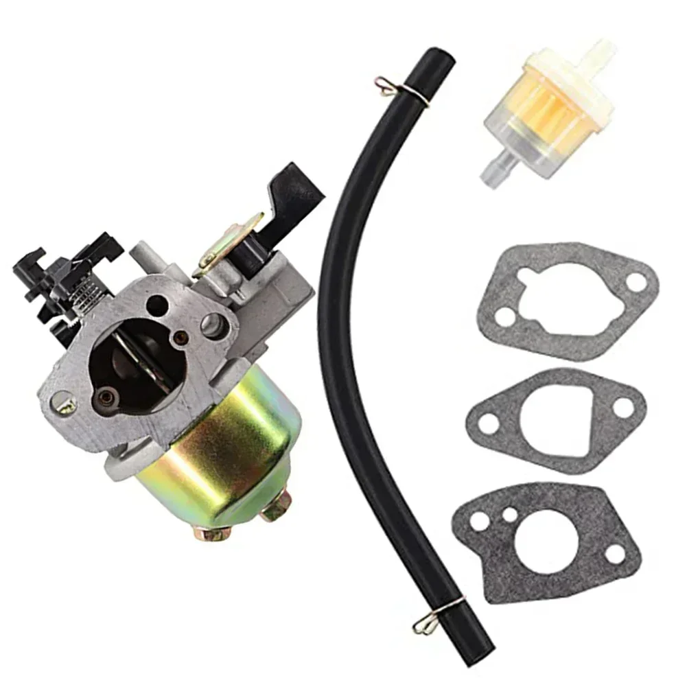 Carburettor With Gasket Fuel Filter Set For Einhell BG-PM 46 S HW/BG-PM 46 S-HW SE/BG-PM 51 S-HW Lawn Mower Power Trimmer Cutter