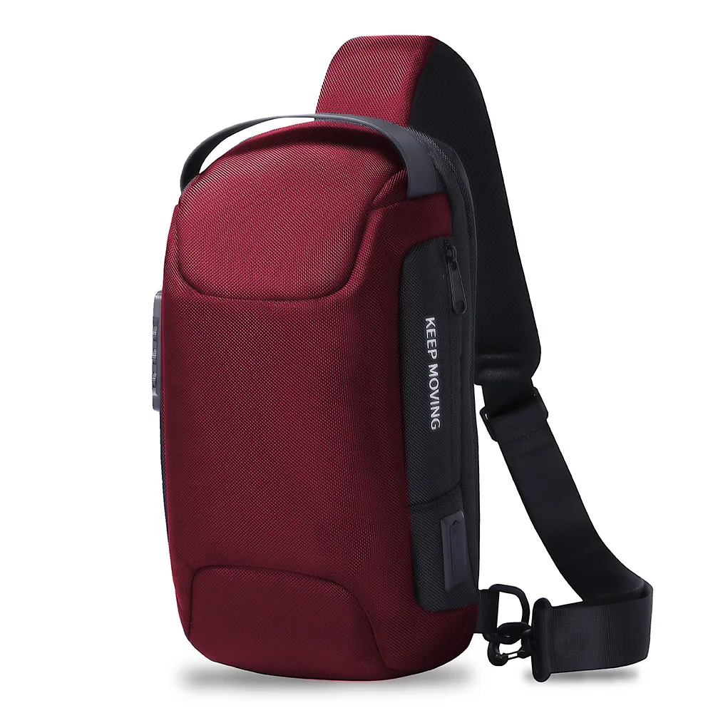 Saco de esportes de ombro único, mochila de ombro crossbody, viagem, caminhada, ciclismo, ao ar livre, verão