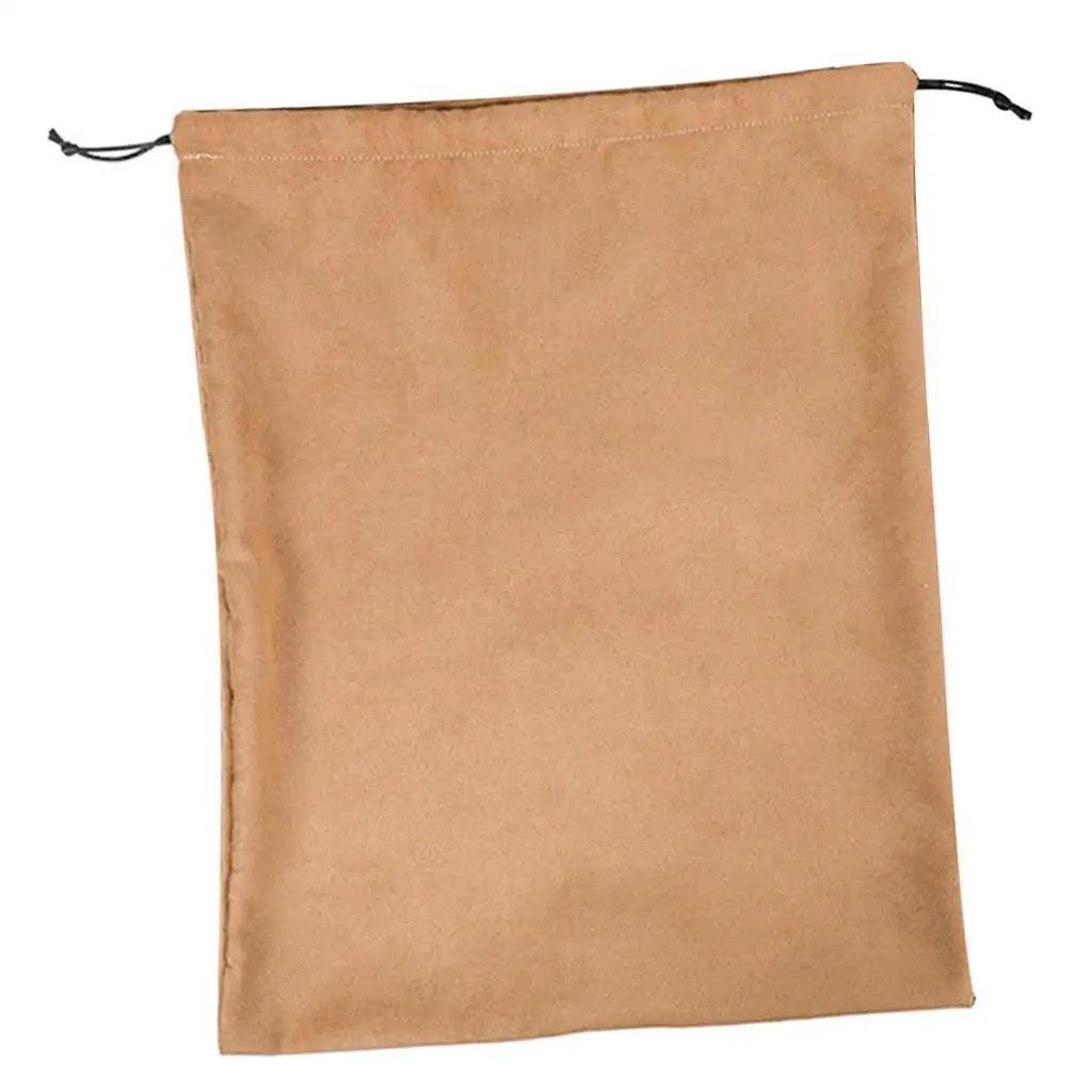 Portable Dustproof Drawstring Storage Bag Soft Cotton Reusable Organizer for Handbags Boots