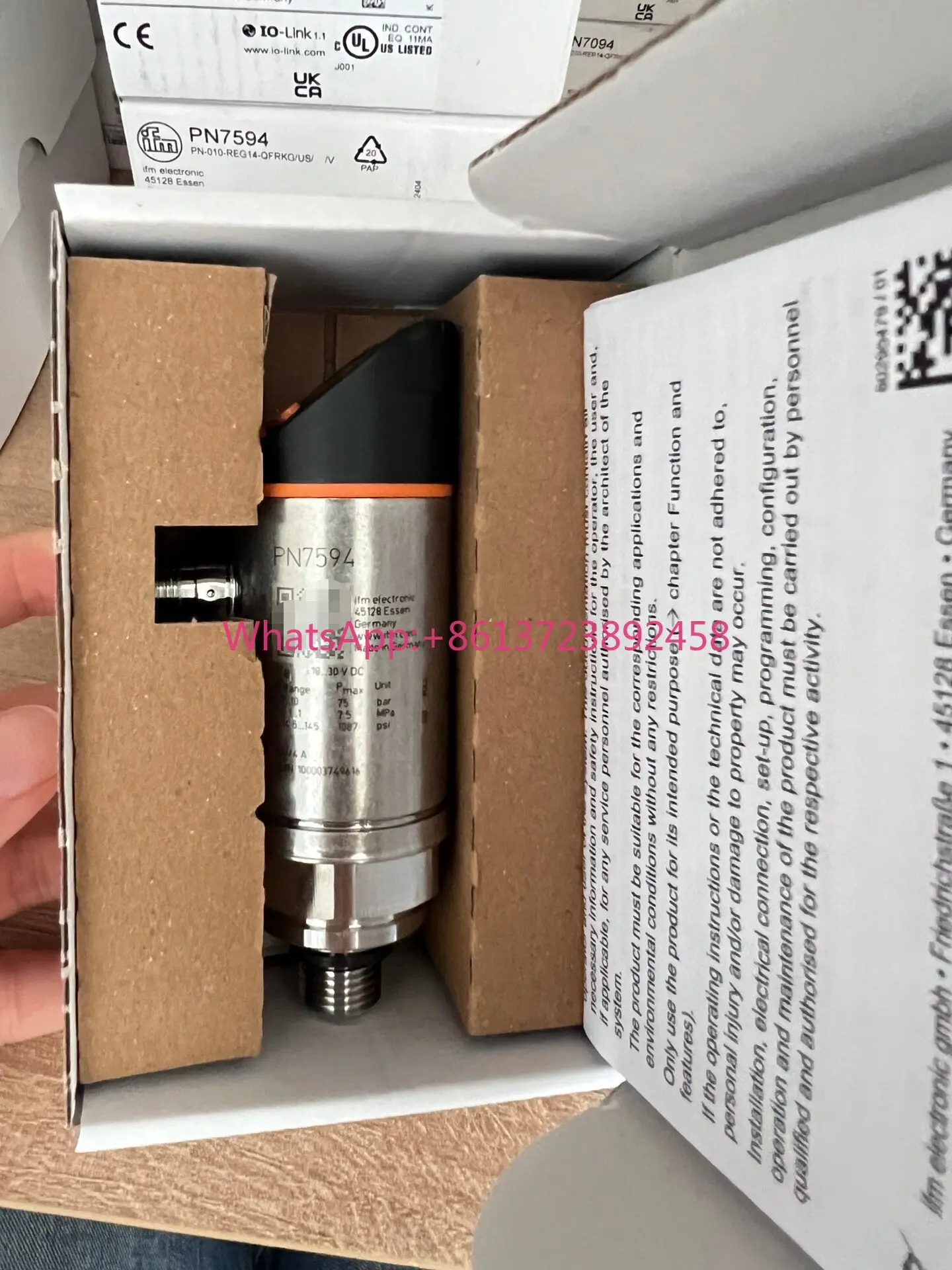 PN7594LK8124 IFT206IFW204 OGH700PA9021 ID5046 Germany IFM, high quality