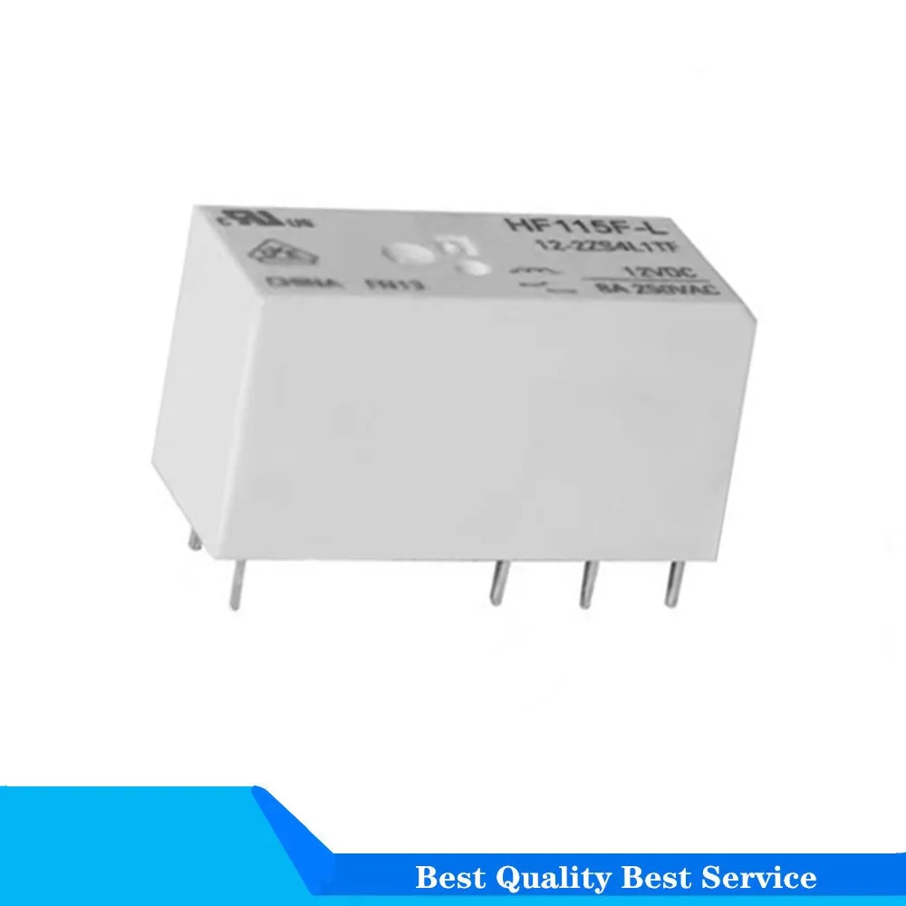 

1PCS HF115F-L relay HF115F-L 12-2ZS4L2TF 12VDC 8A 9P DIP9