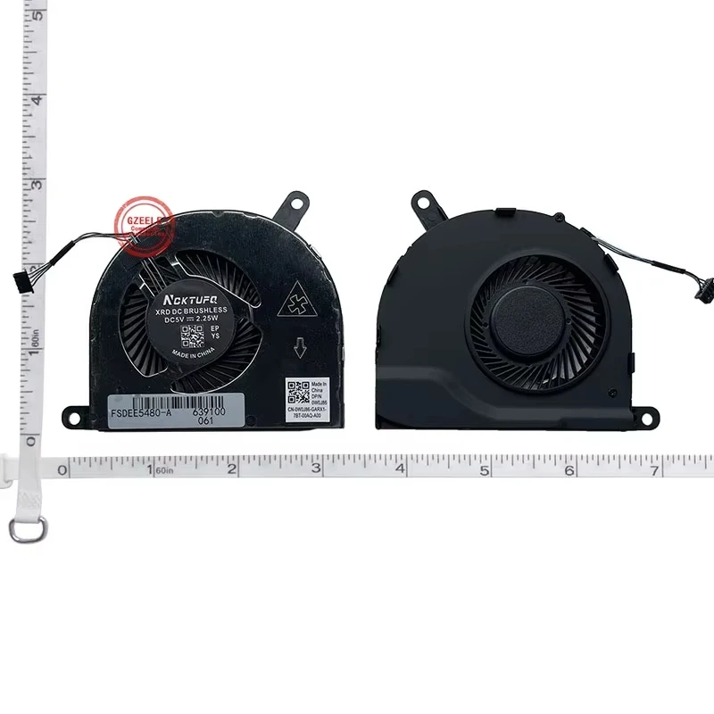 CPU Cooler Fan For DELL Latitude 5480 5490 5491 E5480 E5490 E5491 E5495 0P5F39 Laptop Cooling Fan