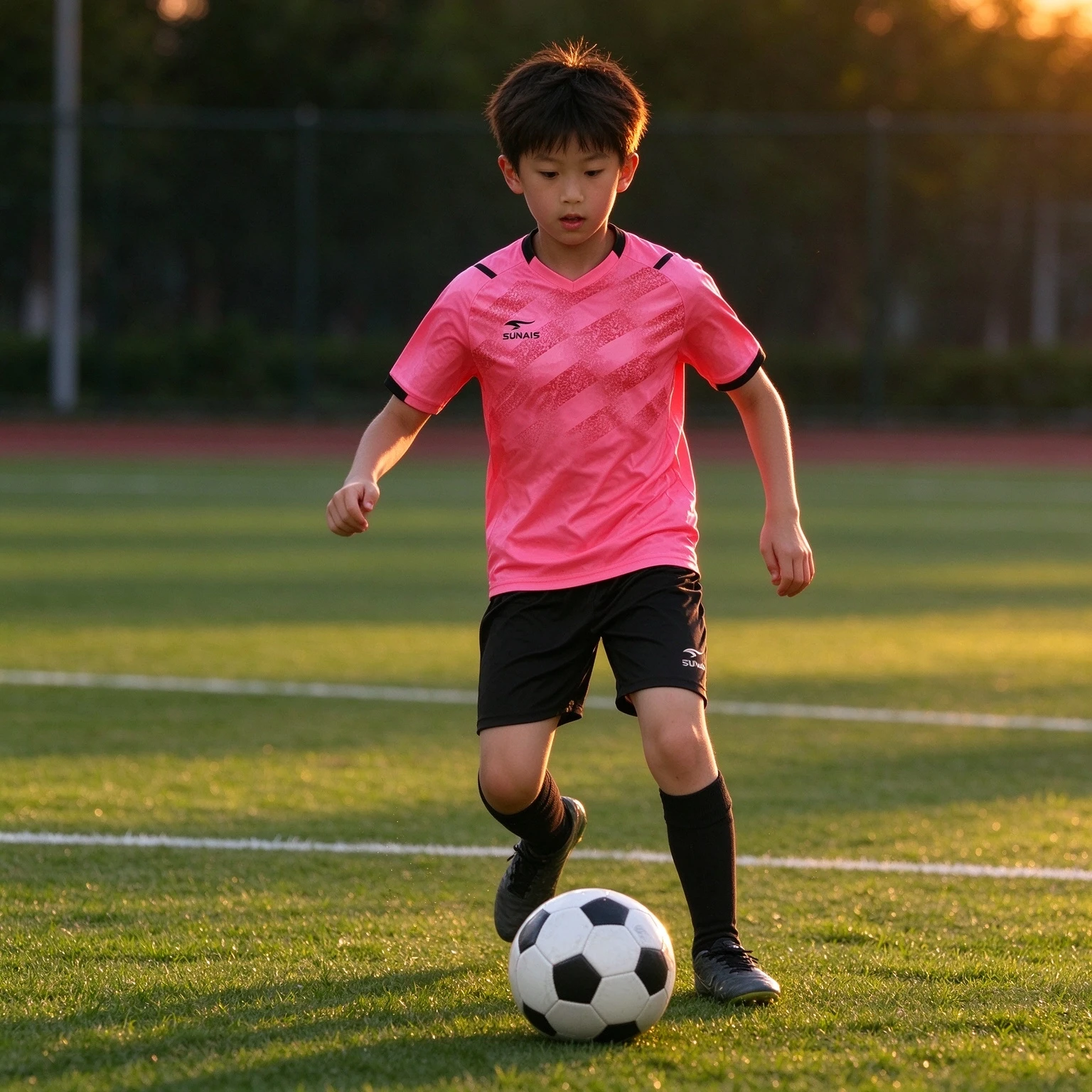 SUNAIS children's football jerseys suit youth training team match uniforms professional student custom jerseys 730141