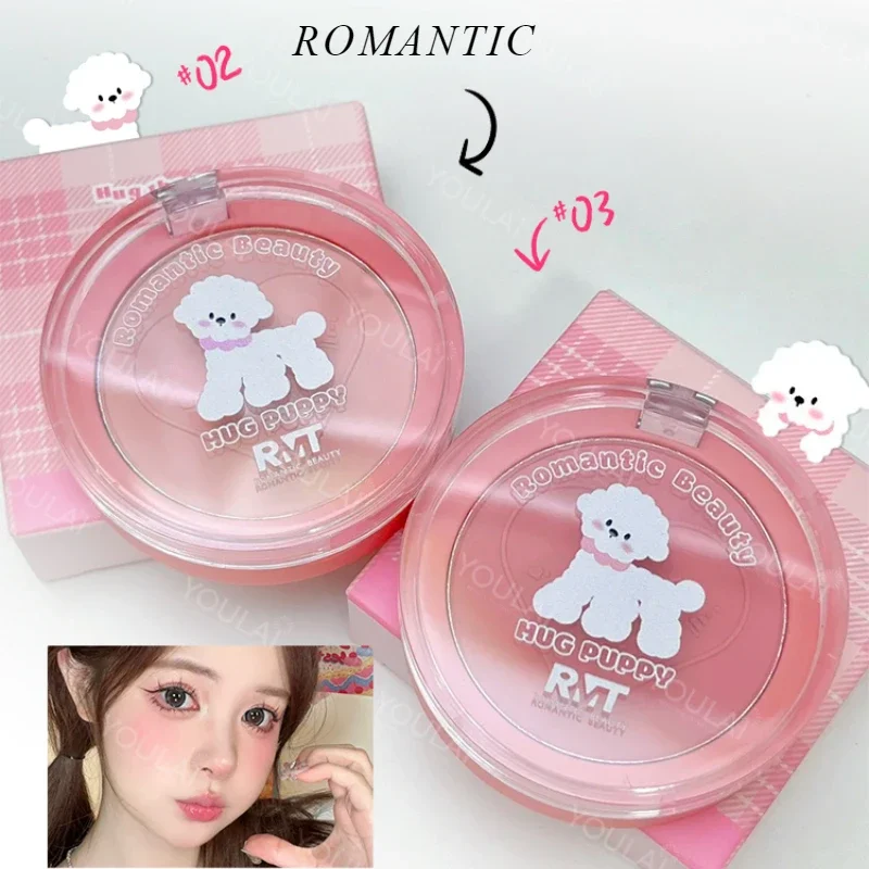 RMT Powder Blusher New Bear Monochrome Shrink Color New Women's Expansion Color Long Lasting Matte Delicate Natural Cute Makeup