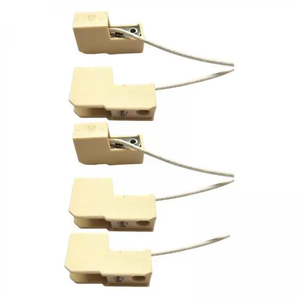 3x5 Pieces R7S Lamp Base Sockets Ceramic Lamp Holder Replacement Easy to Install Professional Practical Accessories Durability