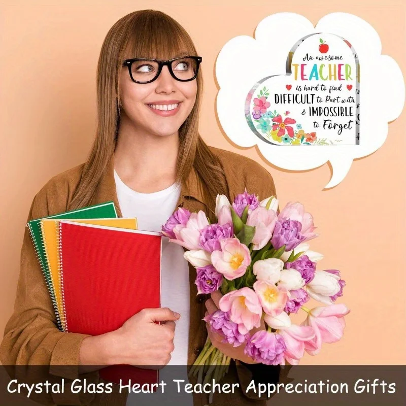 Teacher Appreciation Day Gift for Women Birthday Gift for Teacher Paperweight Keepsake Thank You Teacher Christmas Gift Teacher
