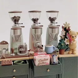 1:6 Mini Model Doll House Furniture Accessories Coffee Bean Coffee Machine Bjd Ob11 Gsc Blyth Soldier Lol Kitchen Miniatures Toy