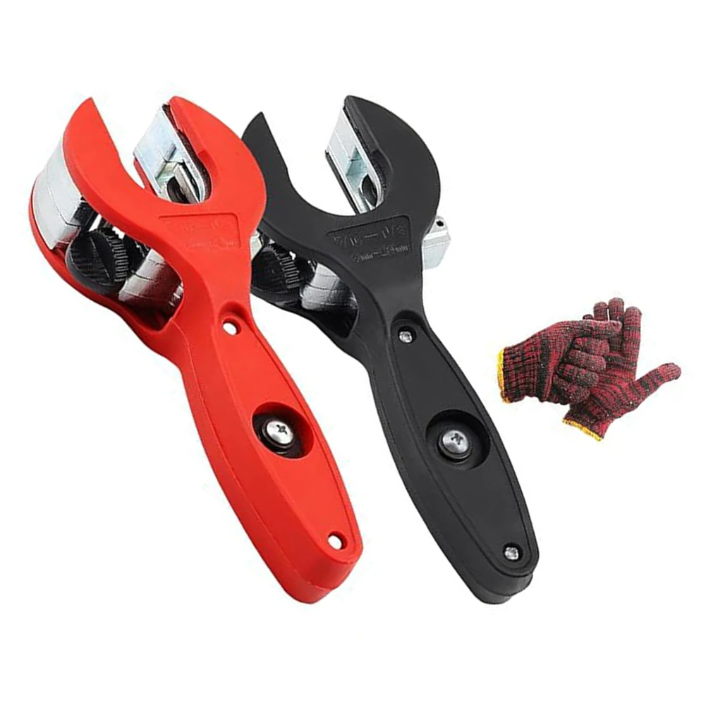 

2-in-1 6-23mm Ratcheting Tubing Cutter With Gloves Pipe Cutting Ratcheting Tubing Glass Pipe Cutter Construction Tools